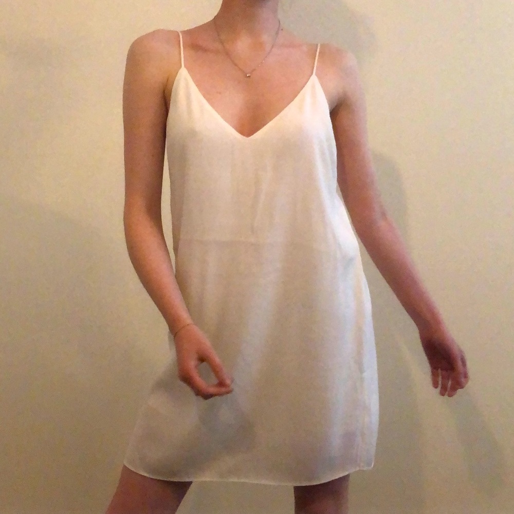 Aritzia Wilfred Free Vivienne Mini Slip Dress